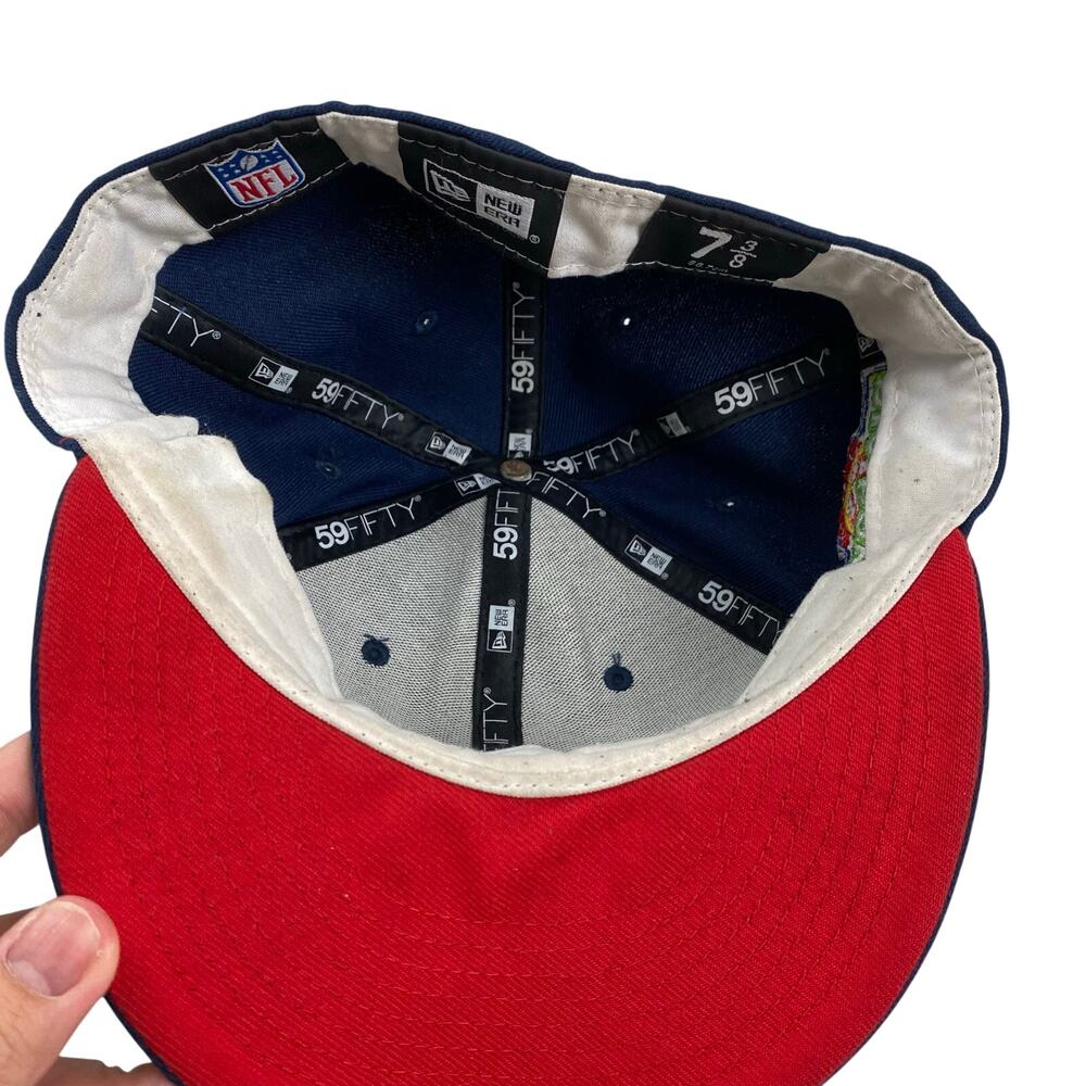 New‎ Era 59FIFTY New England Patriots Pro Bowl Fitted Hat 7 3/8 58.7 Cm NFL - Picture 5 of 6